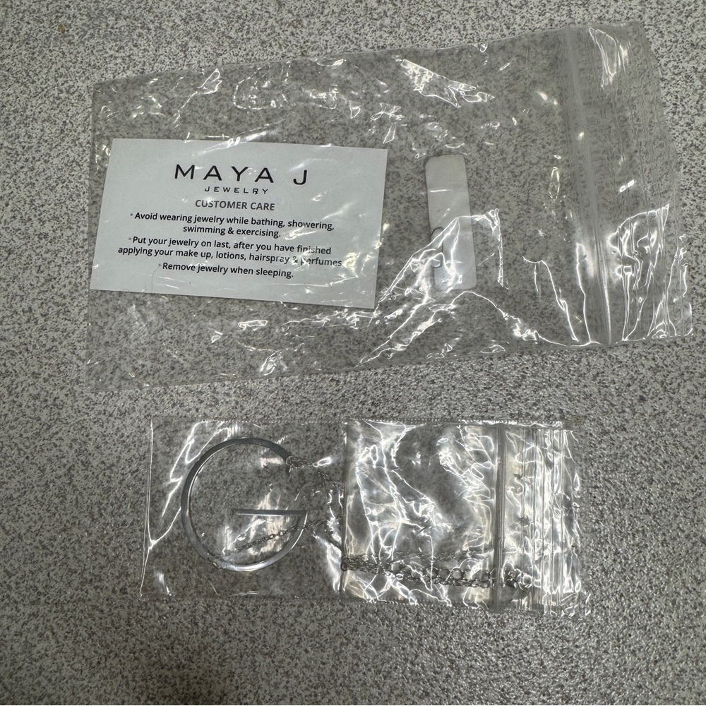 Maya J Jewelry G‎ silver colored necklace